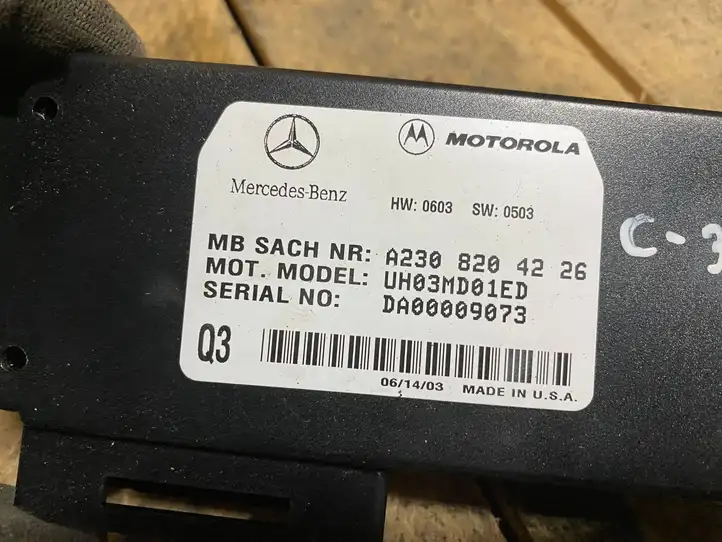 Mercedes-Benz C W203 (2000 - 2007) a2308204226 Блок GSM — фото 3