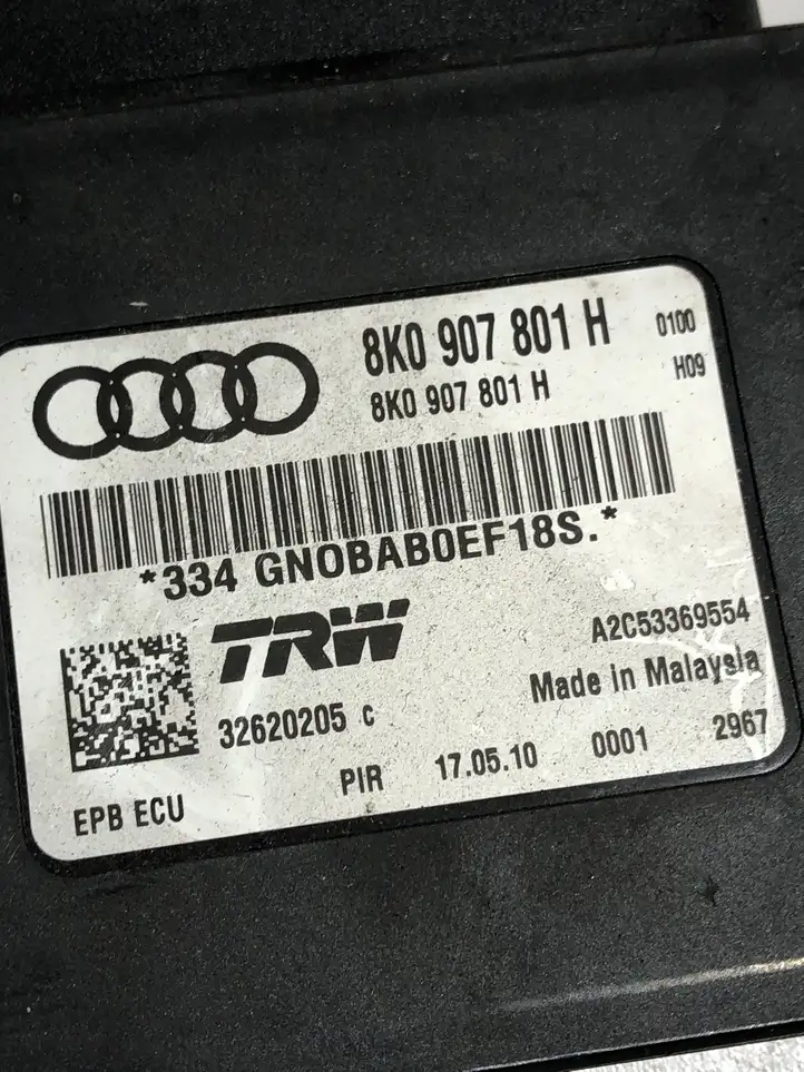 Audi Q5 (2008 - 2012)  8K0907801H Модуль управления ручным тормозом