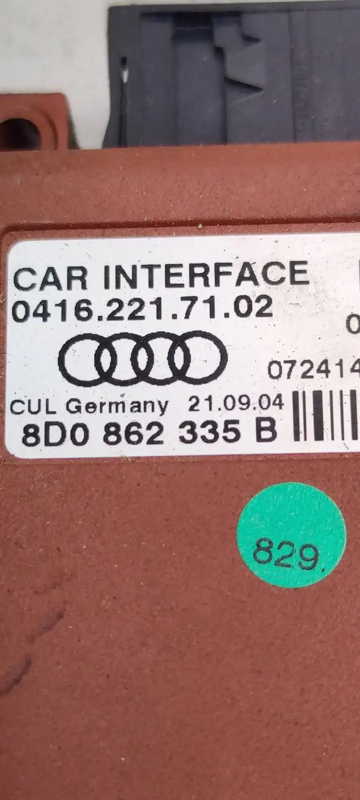 Volkswagen PASSAT B5.5 (2001 - 2005) 8D0862335B Блок GSM — фото 3
