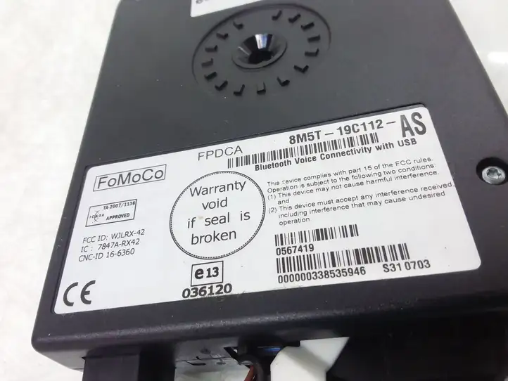 Ford Focus (2011 - 2015) 8M5T19C112AS Bluetooth модуль — фото 3