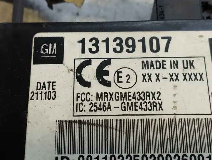 Opel Vectra C (2002 - 2005) 13139107 Блок управления двигателем (ECU) — фото 2