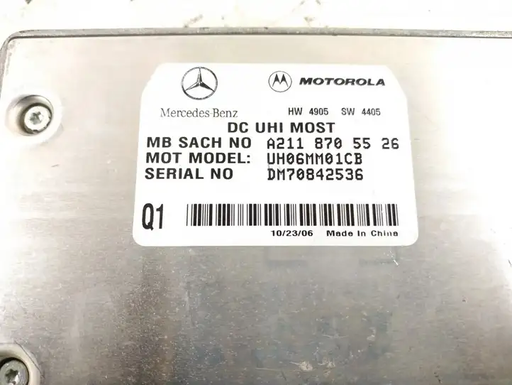 Mercedes-Benz C W203 (2000 - 2007) Блок GSM — фото 2