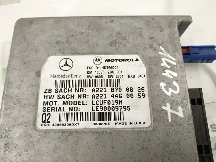 Mercedes-Benz ML W164 (2005 - 2011) Блок GSM — фото 2