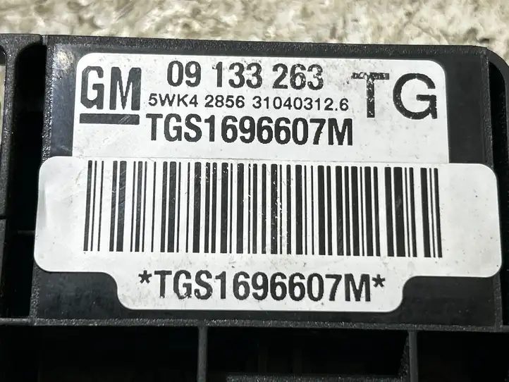 Opel Zafira A (1999 - 2003) 09133263 Датчик удара SRS — фото 3