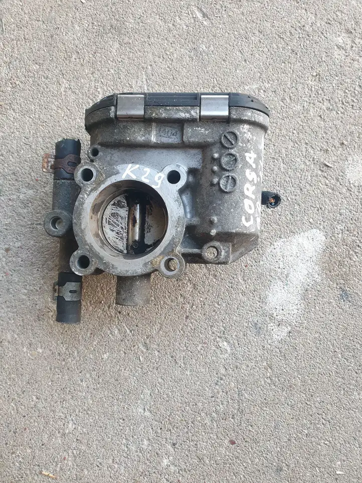Opel Corsa D (2006 - 2010) 0280750133 Дроссельная заслонка — фото 4