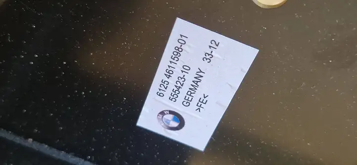 BMW 7 F01 (2008 - 2016) 61254611601 Кронштейн аккумулятора гибридного автомобиля — фото 5