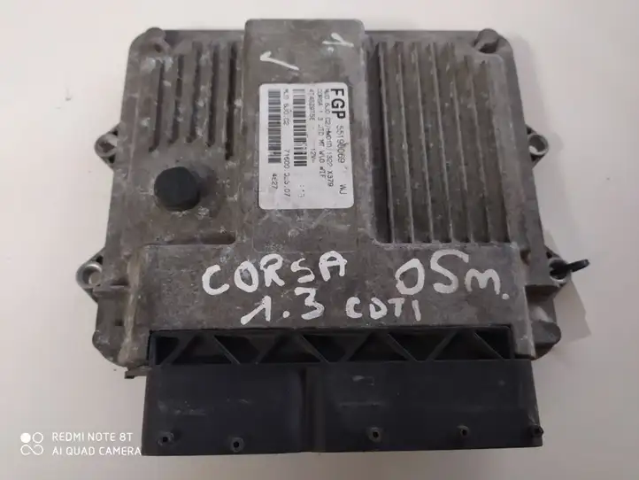 Opel Corsa C (2003 - 2006) FGP55190069WJ Блок управления двигателем (ЭБУ) — фото 1