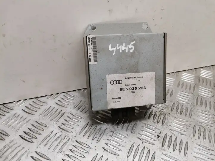 Audi A4 S4 B6 8E 8H (2000 - 2006) 8E5035223 Усилитель звука — фото 1
