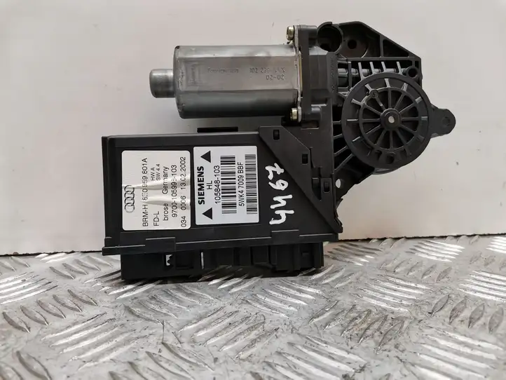 Audi A4 S4 B6 8E 8H (2000 - 2006) 8E0959801A Стеклоподъемник задней двери — фото 1