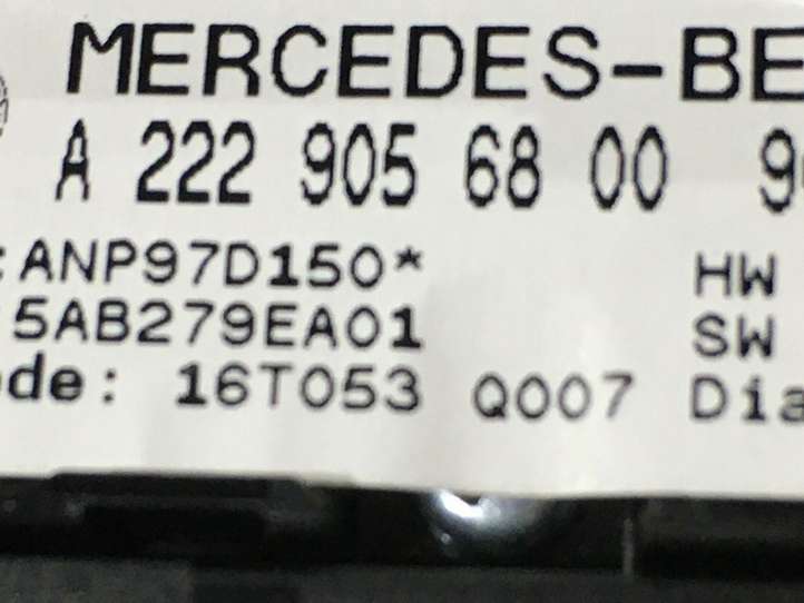 Mercedes-Benz GLC X253/C253 (2015 - )  A2229056800 Кнопка стеклоподъемников