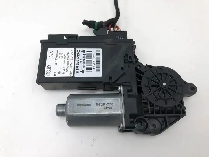 Audi A4 S4 B7 8E 8H (2004 - 2009) 8E0959802A Стеклоподъемник задней двери — фото 1