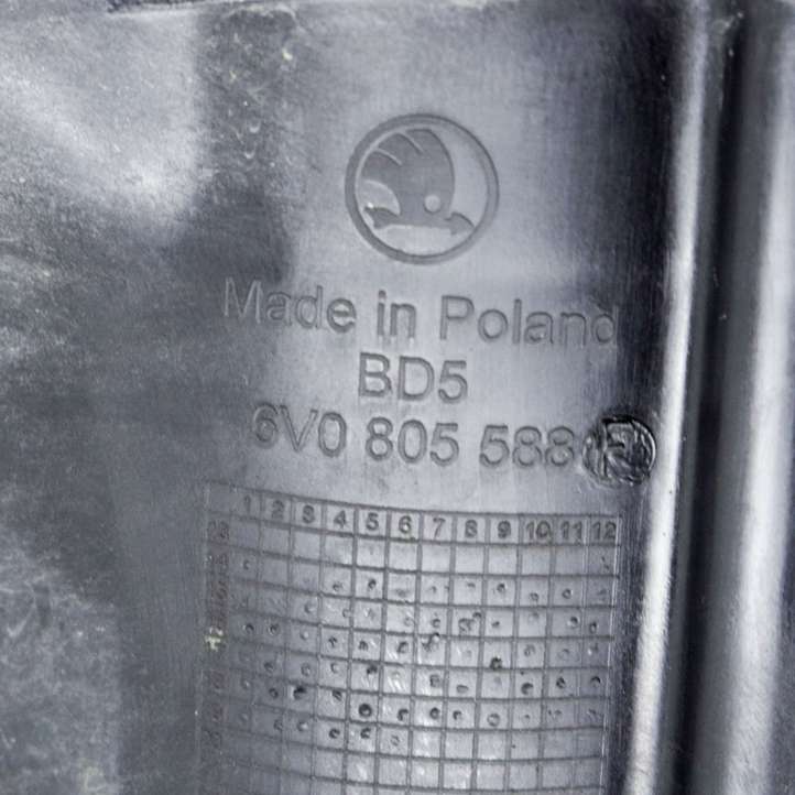 Skoda Fabia Mk3 (NJ) (2015 - 2021)  6V0805588F Панель