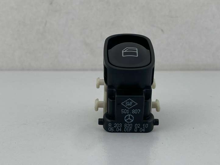 Mercedes-Benz C W203 (2000 - 2007)  A2038200210 Кнопка стеклоподъемников