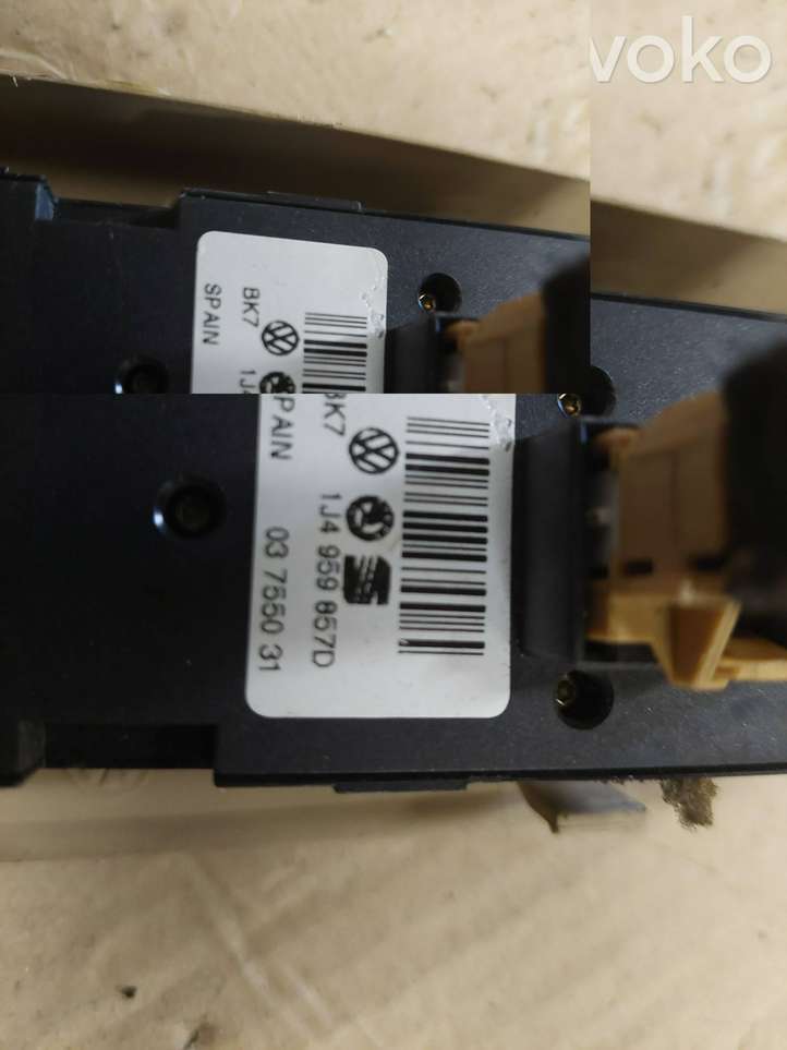 Volkswagen PASSAT B5.5 (2001 - 2005)  1J4959857D Кнопка стеклоподъемников