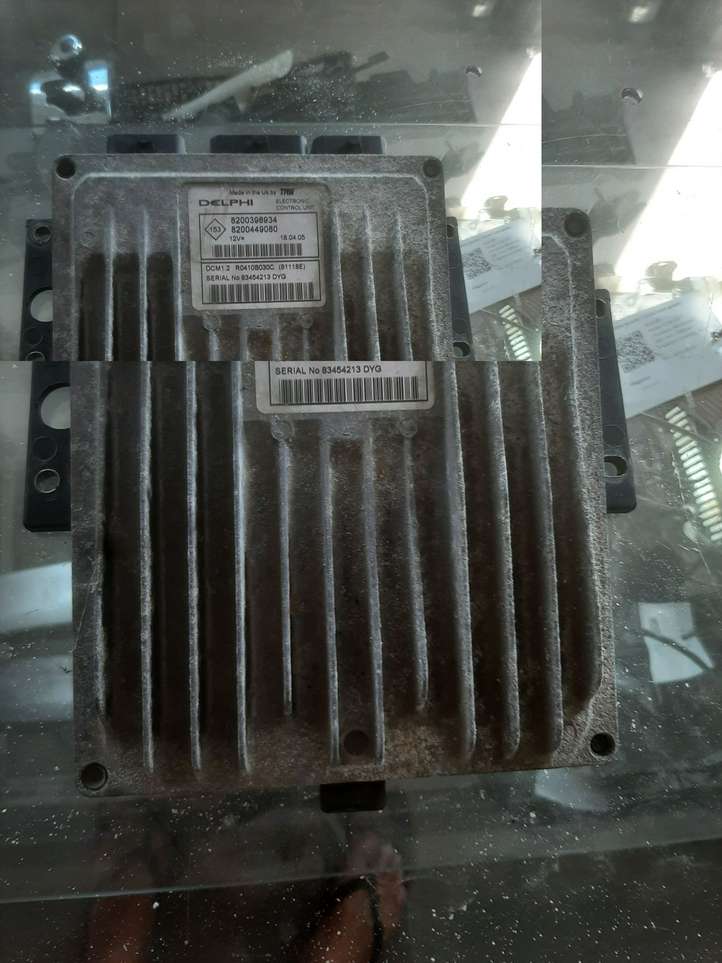 Renault Modus (2004 - 2007)  8200398934 Блок управления двигателя