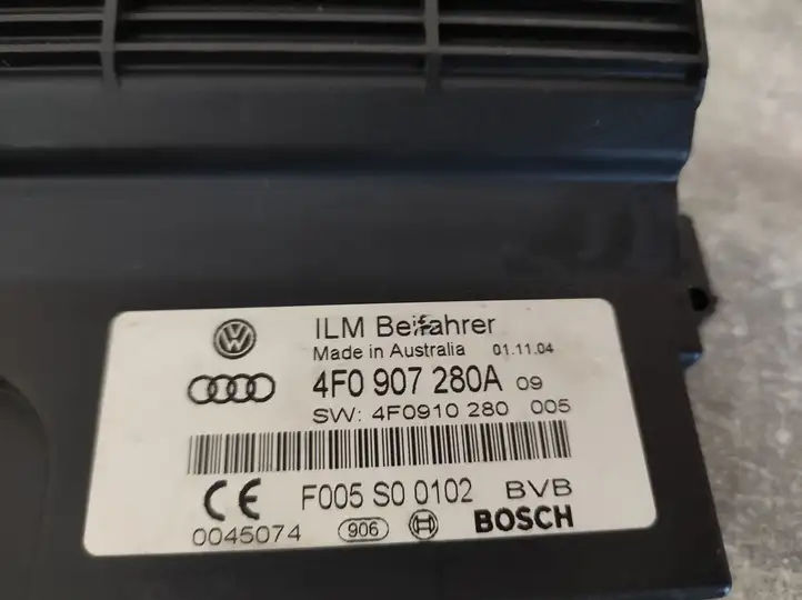 Audi A6 S6 C6 4F (2004 - 2008) 4F0907280A Прочие блоки управления — фото 2