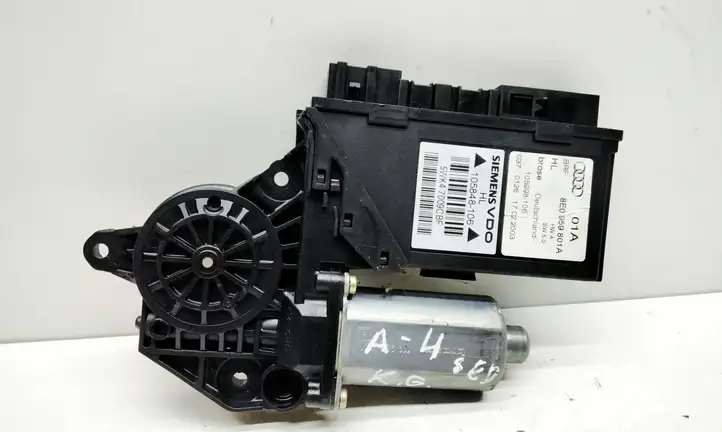 Audi A4 S4 B6 8E 8H (2000 - 2006) 8E0959801A Стеклоподъемник задней двери — фото 1