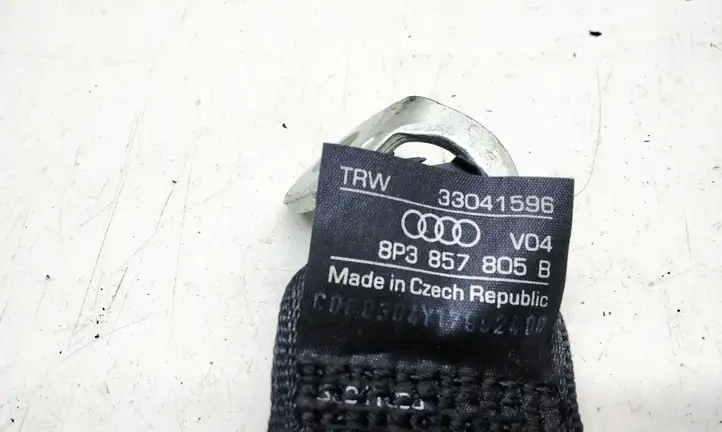 Audi A3/S3 8P (2004 - 2008) Задний ремень безопасности — фото 2