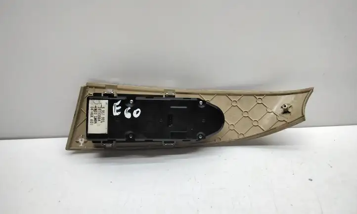 BMW 5 E60 E61 (2004 - 2010) 6951905 Кнопка стеклоподъемников — фото 2