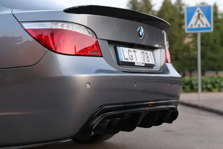 BMW 5 E60 E61 (2004 - 2010) BE60DTPR Нижняя часть переднего бампера — фото 2
