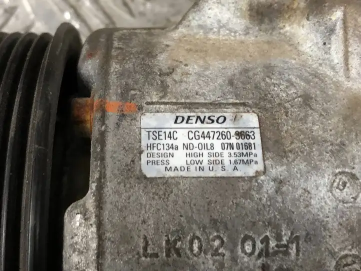 Subaru Outback (2007 - 2009) CG4472603663 Компрессор (насос) кондиционера воздуха — фото 2