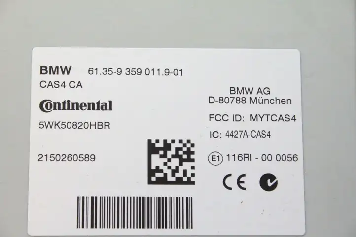 BMW 5 F10 F11 (2009 - 2016) 8639582 Комплект системы зажигания — фото 3