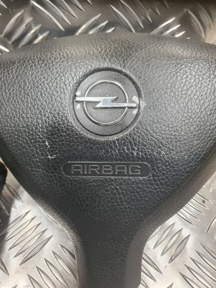 Opel Astra G (1998 - 2004) 90437570 Подушка безопасности руля — фото 1
