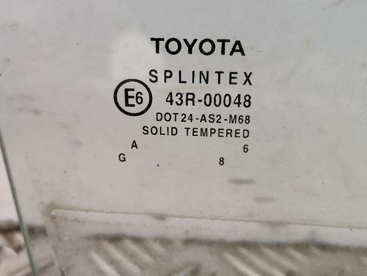 Toyota Avensis T250 (2006 - 2009)  43R00048 Основное стекло задних дверей