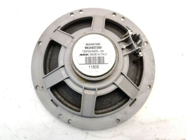 Citroen C4 (2004 - 2008)  9634827380 Громкоговоритель (громкоговорители) в задних дверях