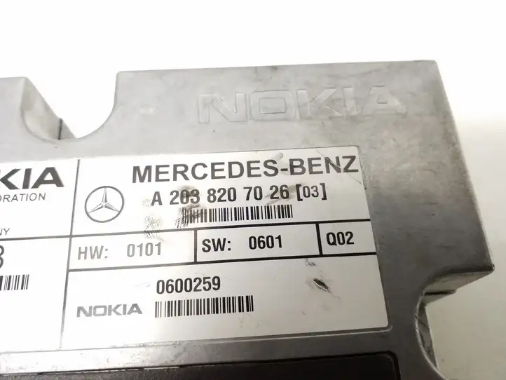 Mercedes-Benz C W203 (2000 - 2007) A2038207026 Блок GSM — фото 4