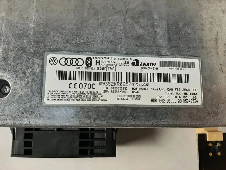 Audi A5 8T 8F (2007 - 2011) 8T0862335C Bluetooth модуль — фото 2