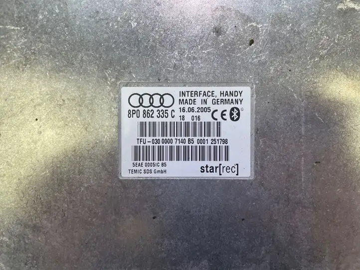 Audi A4 S4 B7 8E 8H (2004 - 2009) 8P0862335C Bluetooth модуль — фото 3