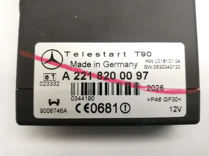 Mercedes-Benz GL X164 (2006 - 2012) A2218200097 Блок GSM — фото 2