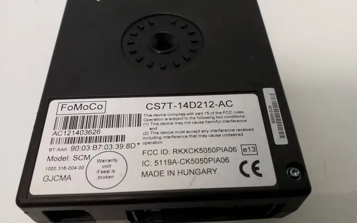 Ford Focus (2011 - 2015) CS7T14D212AC Bluetooth модуль — фото 4