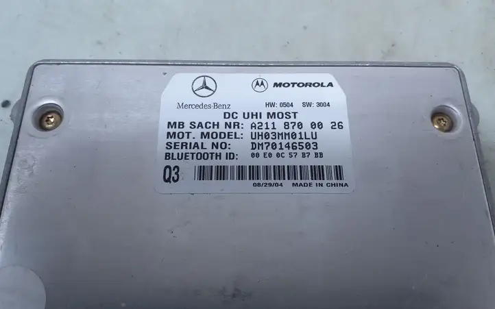 Mercedes-Benz CLS C219 (2003 - 2011) A2118700026 Bluetooth модуль — фото 3