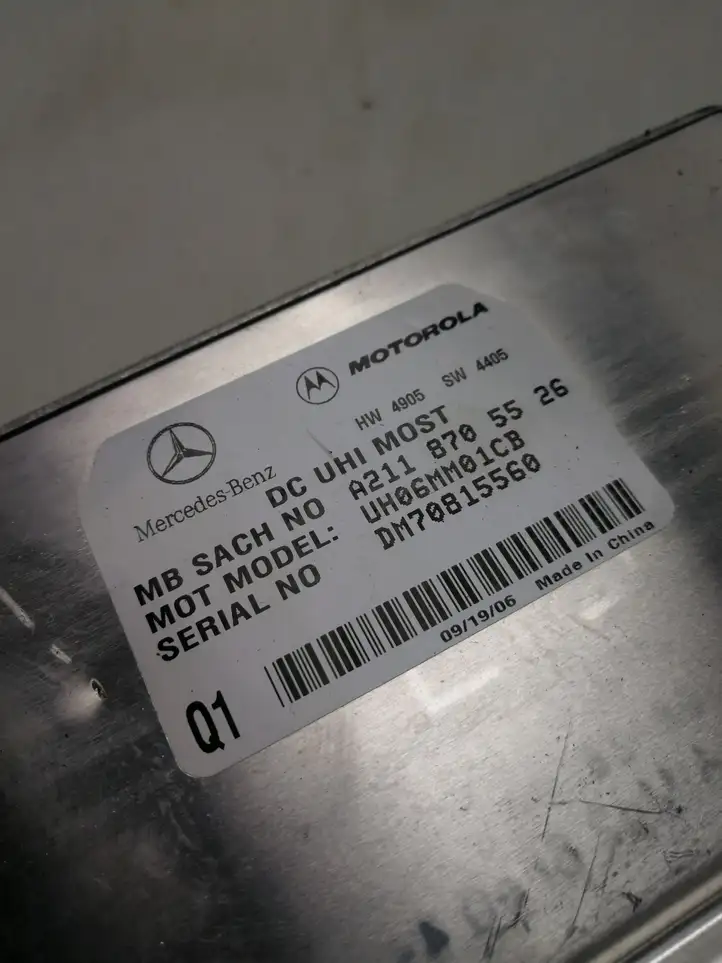 Mercedes-Benz C W203 (2000 - 2007) A2118705526 Bluetooth модуль — фото 4