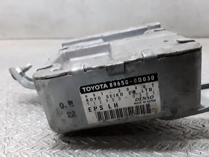 Toyota Yaris (2005 - 2009) 896500D030 Блок управления усилителем руля — фото 1
