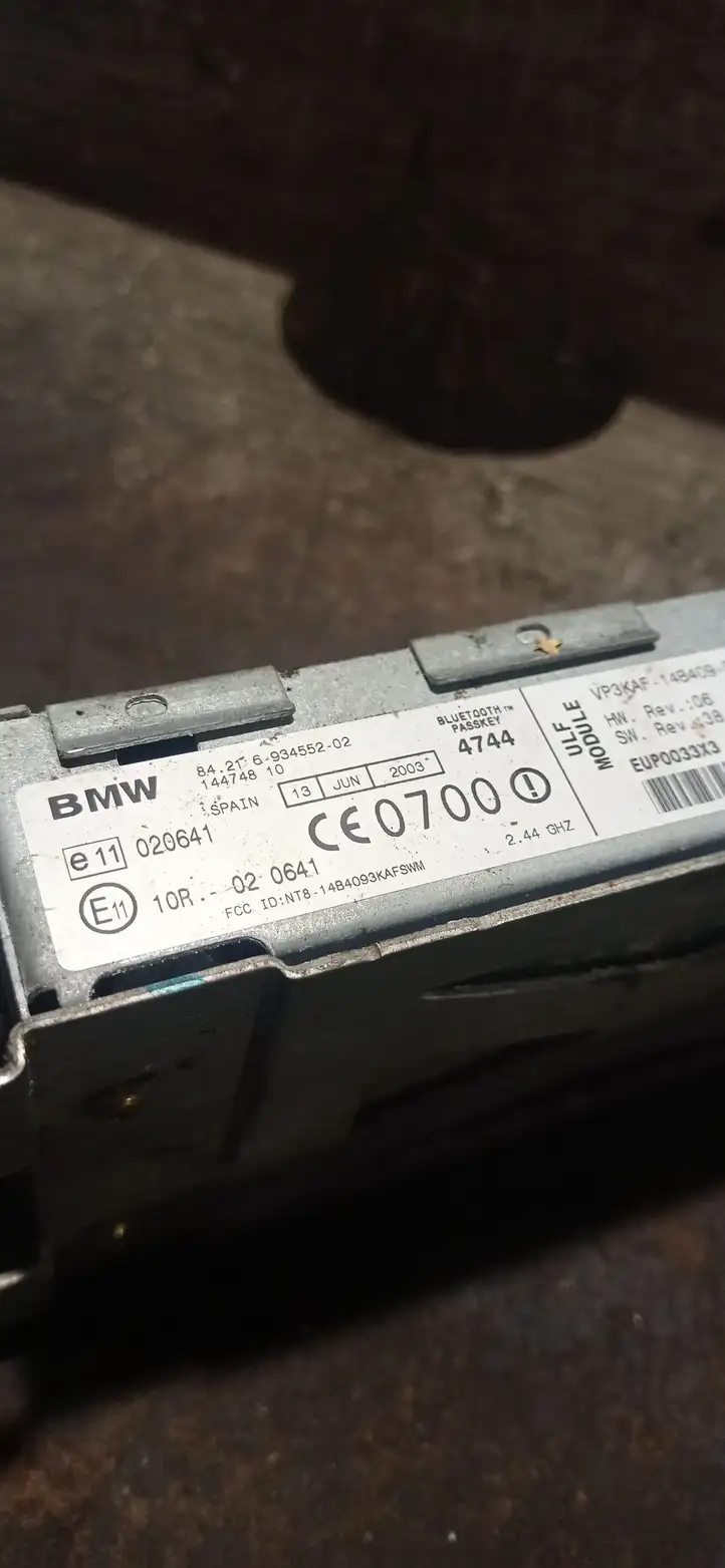 BMW 3 E90 E91 (2005 - 2012) 020641 Bluetooth модуль — фото 2