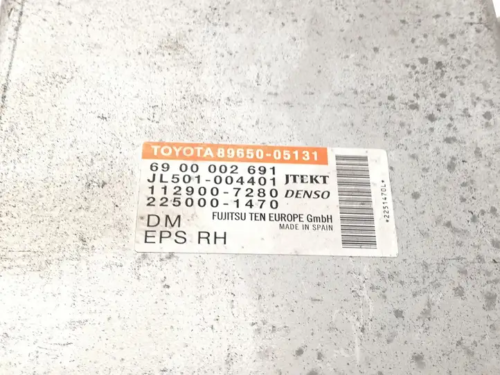 Toyota Avensis T270 (2012 - 2015) 8965005131 Блок управления усилителем руля — фото 2