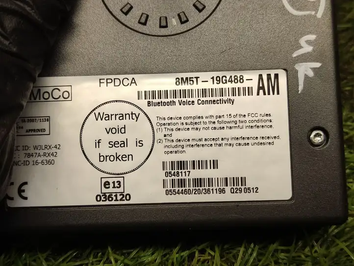 Ford Focus (2005 - 2008) 8M5T19G488AM Bluetooth модуль — фото 3