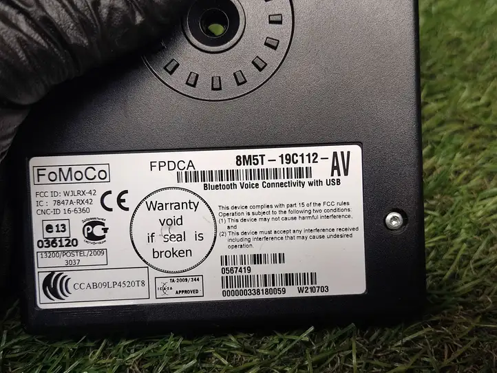 Ford Focus (2011 - 2015) 8M5T19C112AV Bluetooth модуль — фото 4