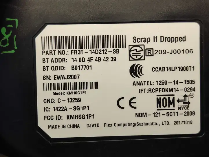 Ford Focus (2015 - 2019) FR3T14D212SB Bluetooth модуль — фото 2