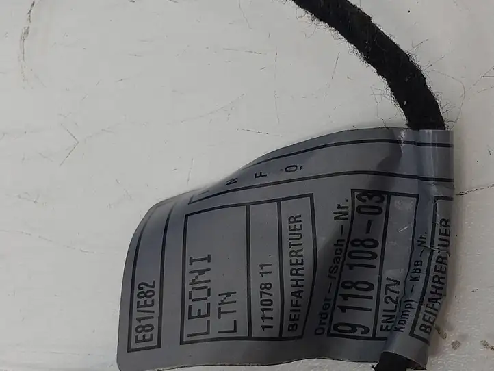 BMW 1 E81 E87 (2004 - 2011)  9126432 Проводка передних дверей