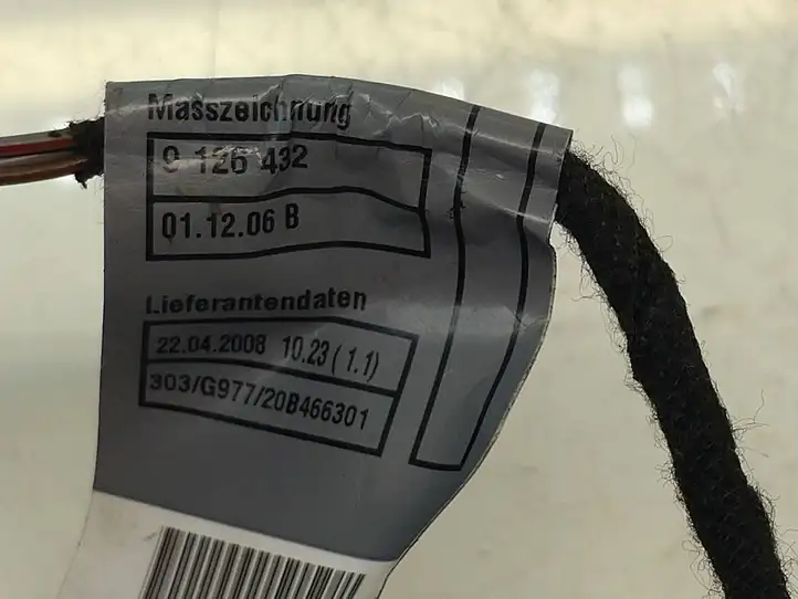 BMW 1 E81 E87 (2004 - 2011)  9126432 Проводка передних дверей