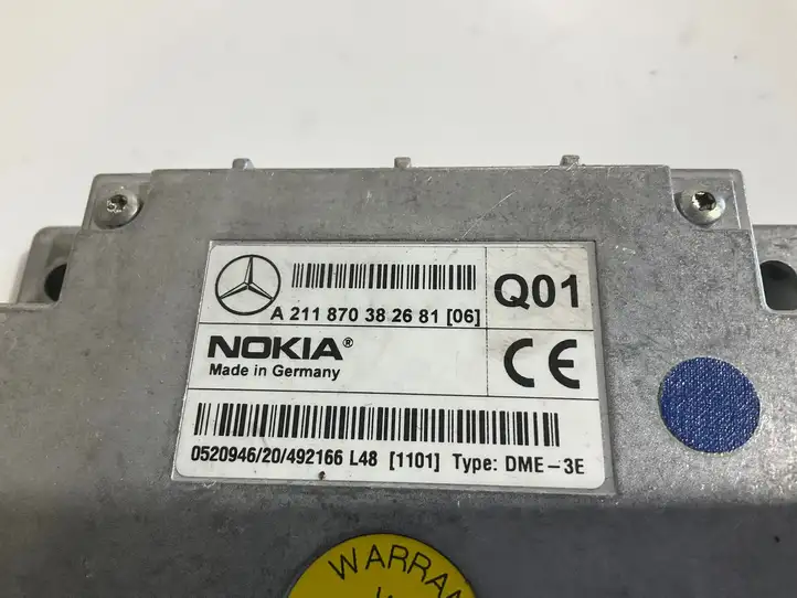 Mercedes-Benz E W211 (2002 - 2009) A2118703826 Блок GSM — фото 3