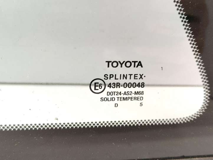 Toyota Avensis T250 (2006 - 2009)  43R00048 Заднее боковое стекло кузова