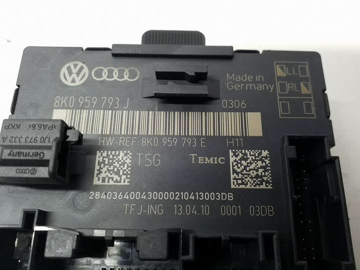 Audi A4 (2007 - 2011)  8K0959793J Блок управления дверью