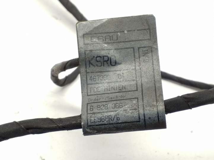 BMW 5 E60 E61 (2004 - 2010)  6928363 Проводка датчиков парковки