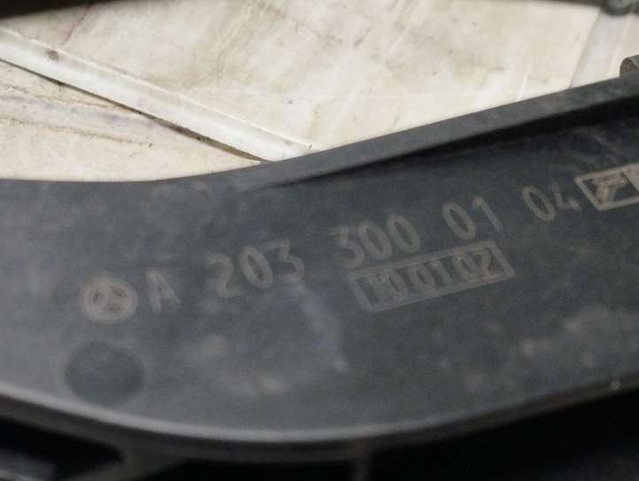 Mercedes-Benz C W203 (2000 - 2007)  A2033000104 Педаль акселератора