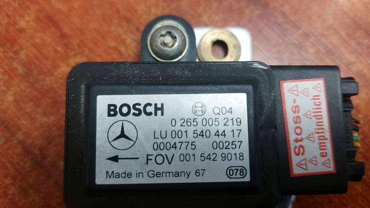 Mercedes-Benz A W168 (1997 - 2004)  0015429018 Датчик ESP (системы стабильности) (датчик курсовой устойчивости))